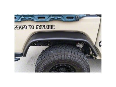 Smittybilt XRC Tubular Fender Flares; Rear (20-24 Jeep Gladiator JT)