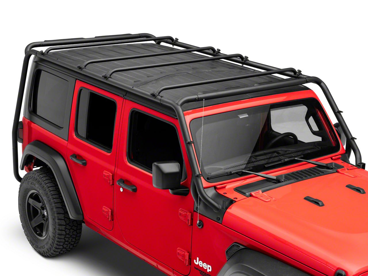 Smittybilt Jeep Wrangler Defender SRC Roof Rack 77717 (18-24 Jeep ...