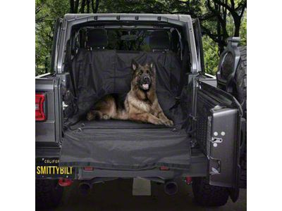 Smittybilt G.E.A.R. Cargo Liner; Black (18-25 Jeep Wrangler JL 4-Door)