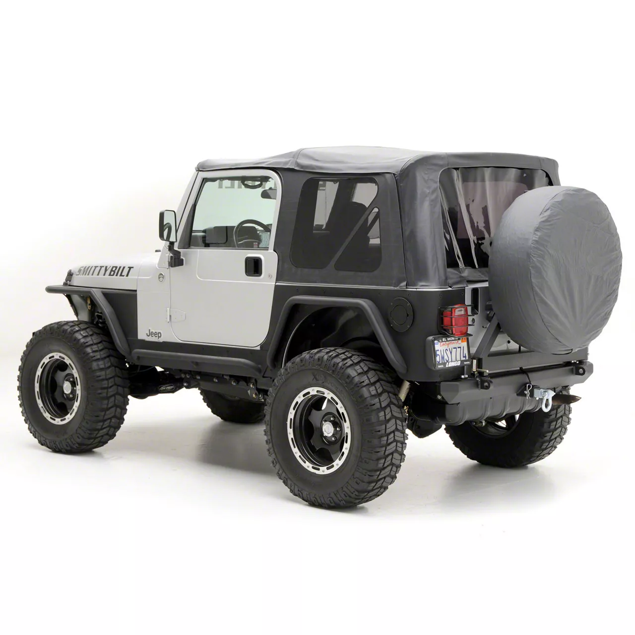 Smittybilt Replacement Soft Top with Tinted Windows; Black Diamond (97-06  Jeep Wrangler TJ, Excluding Unlimited)