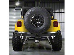 Smittybilt SRC Gen2 Rear Bumper; Textured Black (18-24 Jeep Wrangler JL)