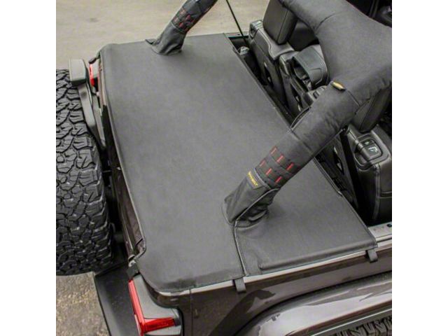 Smittybilt Tonneau Cover; Black Diamond (18-24 Jeep Wrangler JL 4-Door)