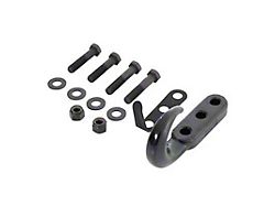 Smittybilt Tow Hook Kit; Black (76-06 Jeep CJ7, Wrangler YJ & TJ)