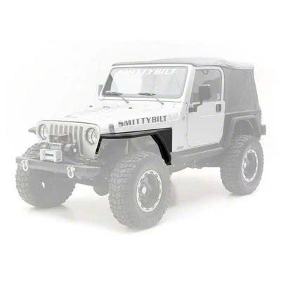 Smittybilt Jeep Wrangler XRC Armor Tube Front Fenders with 3-Inch Flare ...