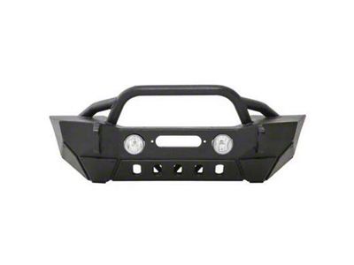 Smittybilt XRC Gen2 Front Bumper with Winch Plate; Textured Black (07-18 Jeep Wrangler JK)