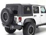 Smittybilt OEM Replacement Soft Top with Tinted Windows; Black Diamond (10-18 Jeep Wrangler JK 4-Door)