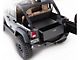 Smittybilt Security Storage Vault; Rear Lockable Storage Box (87-06 Jeep Wrangler YJ & TJ)