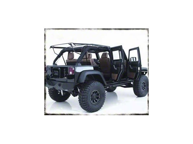 Smittybilt OE Style Soft Top Tailgate Bar (07-18 Jeep Wrangler JK)