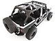 Smittybilt SRC Cage 6-Piece Kit; Gloss Black (07-10 Jeep Wrangler JK 4-Door)