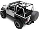 Smittybilt SRC Cage 7-Piece Kit; Gloss Black (07-10 Jeep Wrangler JK 2-Door)