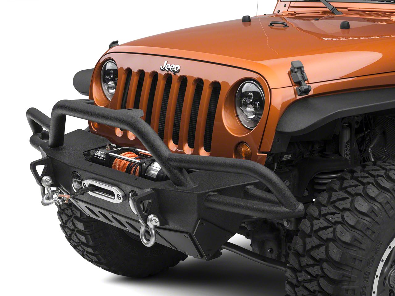 Smittybilt Jeep Wrangler SRC Gen2 Front Bumper 76724 (07-18 Jeep ...