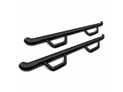 Smittybilt Nerf Side Step Bars; Textured Black (16-23 Tacoma Double Cab)