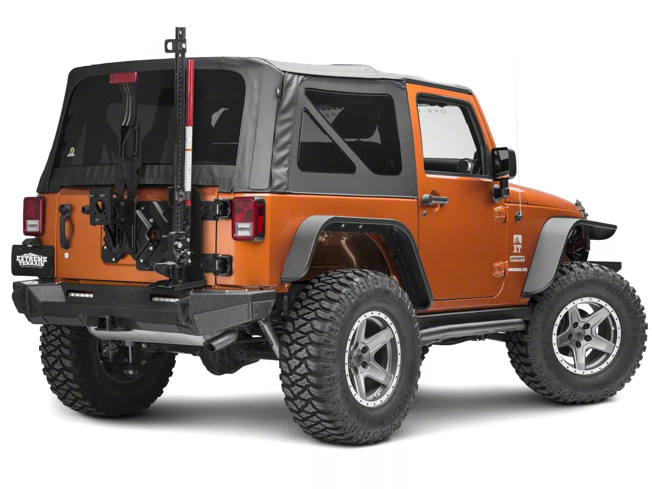 Smittybilt Jeep Wrangler Trail Jack Mount for Smittybilt Pivot HD Tire ...