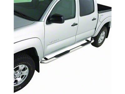 Smittybilt Sure Step 3-Inch Side Step Bars; Stainless Steel (07-21 Tundra CrewMax)