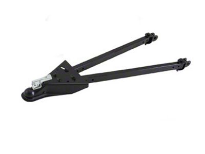 Smittybilt Tow Bar Kit; 5,000-Pound Weight Rating Capacity; Black