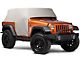 Smittybilt Water Resistant Cab Cover with Door Flaps; Gray (07-18 Jeep Wrangler JK 2-Door)