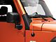 Smittybilt Windshield Brackets; Black (07-18 Jeep Wrangler JK)