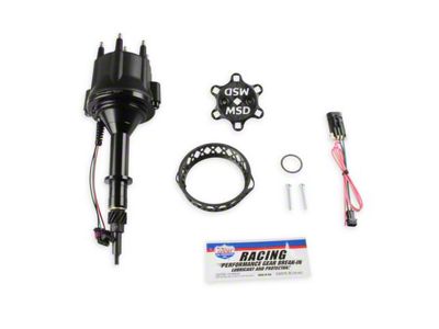 Sniper EFI Hyperspark Distributor; Black Housing (76-86 Jeep CJ7 4.2L)