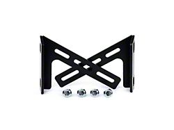 Southern Style Offroad Slimline Full Tube Light Bracket; Black (16-23 Tacoma)