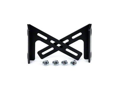 Southern Style Offroad Slimline Full Tube Light Bracket; Black (16-23 Tacoma)