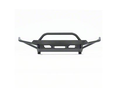 Southern Style Offroad Slimline Tube Front Bumper with Bull Bar; Black (16-23 Tacoma)