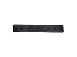 Southern Style Offroad Winch Line Cover Plate; Black