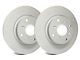 SP Performance Premium 6-Lug Rotors with Gray ZRC Coating; Rear Pair (03-09 4Runner)