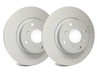 SP Performance Premium 5-Lug Rotors with Gray ZRC Coating; Front Pair (21-25 2.0L EcoBoost Bronco Sport)