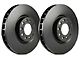 SP Performance Premium Rotors with Black ZRC Coated; Rear Pair (03-06 Jeep Wrangler TJ)