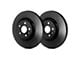 SP Performance Premium Rotors with Black ZRC Coated; Rear Pair (18-24 Jeep Wrangler JL w/ 342mm Vented Rear Rotors)