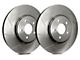 SP Performance Slotted Rotors with Silver Zinc Plating; Front Pair (87-06 Jeep Wrangler YJ & TJ)