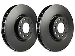 SP Performance Premium 6-Lug Rotors with Black ZRC Coating; Front Pair (05-23 Tacoma)