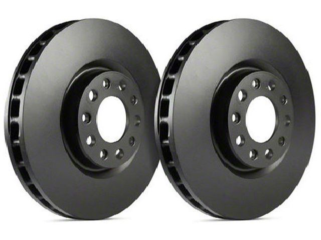 SP Performance Premium 6-Lug Rotors with Black ZRC Coated; Front Pair (05-23 Tacoma)