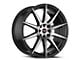 Spec-1 SP-51 Gloss Black and Machined 5-Lug Wheel; 17x7.5; 42mm Offset (21-24 Bronco Sport)