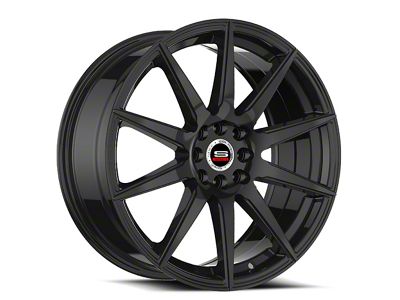 Spec-1 SP-51 Gloss Black 5-Lug Wheel; 17x7.5; 42mm Offset (21-24 Bronco Sport)