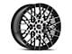 Spec-1 SP-53 Gloss Black and Machined 5-Lug Wheel; 17x7.5; 42mm Offset (21-24 Bronco Sport)