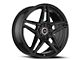 Spec-1 SP-54 Gloss Black 5-Lug Wheel; 17x7.5; 42mm Offset (21-24 Bronco Sport)