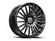 Spec-1 SP-68 Gloss Black 5-Lug Wheel; 17x7.5; 42mm Offset (21-24 Bronco Sport)