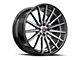 Spec-1 SP-69 Gloss Black Machined and Undercut 5-Lug Wheel; 17x7.5; 42mm Offset (21-24 Bronco Sport)