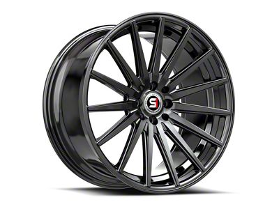 Spec-1 SP-69 Gloss Black 5-Lug Wheel; 17x7.5; 42mm Offset (21-24 Bronco Sport)