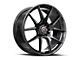 Spec-1 SP-71 Gloss Black 5-Lug Wheel; 17x8; 42mm Offset (21-24 Bronco Sport)