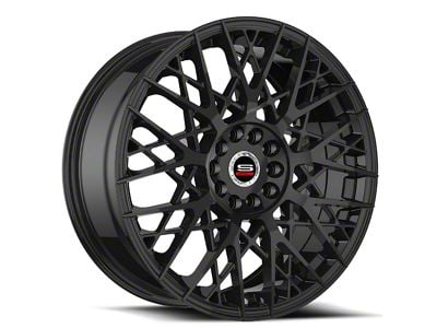 Spec-1 SP-53 Gloss Black Wheel; 17x7.5; 42mm Offset (84-01 Jeep Cherokee XJ)