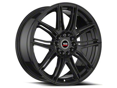 Spec-1 SP-56 Gloss Black Wheel; 17x7.5; 42mm Offset (84-01 Jeep Cherokee XJ)