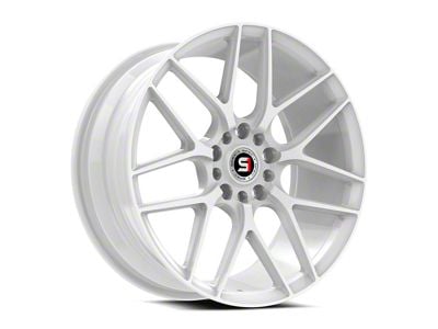 Spec-1 SP-78 All White Wheel; 17x7.5; 35mm Offset (84-01 Jeep Cherokee XJ)