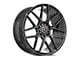 Spec-1 SP-78 Gloss Black Wheel; 17x7.5; 35mm Offset (84-01 Jeep Cherokee XJ)