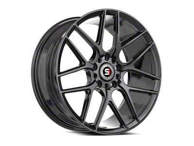 Spec-1 SP-78 Gloss Black Wheel; 18x8; 35mm Offset (93-98 Jeep Grand Cherokee ZJ)