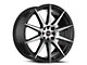 Spec-1 SP-51 Gloss Black and Machined Wheel; 17x7.5; 42mm Offset (15-23 Jeep Renegade BU)