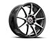 Spec-1 SP-67 Gloss Black and Machined Wheel; 18x8; 38mm Offset (15-23 Jeep Renegade BU)