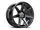 Spec-1 SP-73 Gloss Black Wheel; 17x7.5; 42mm Offset (15-23 Jeep Renegade BU)