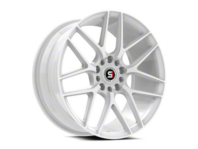 Spec-1 SP-78 All White Wheel; 17x7.5; 35mm Offset (97-06 Jeep Wrangler TJ)